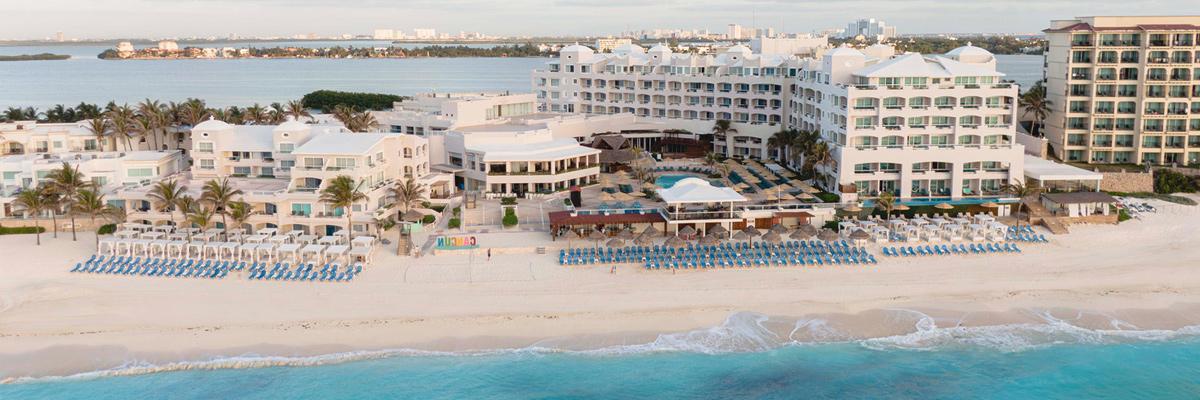 Wyndham Alltra Cancun All-Inclusive Resort - Where Sun Meets Fun | Save Up To 20% + Kids Stay Free - background banner